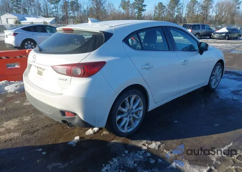 2016 Mazda Mazda3 S Touring из США, поврежденный, VIN JM1BM1M38G1292038
